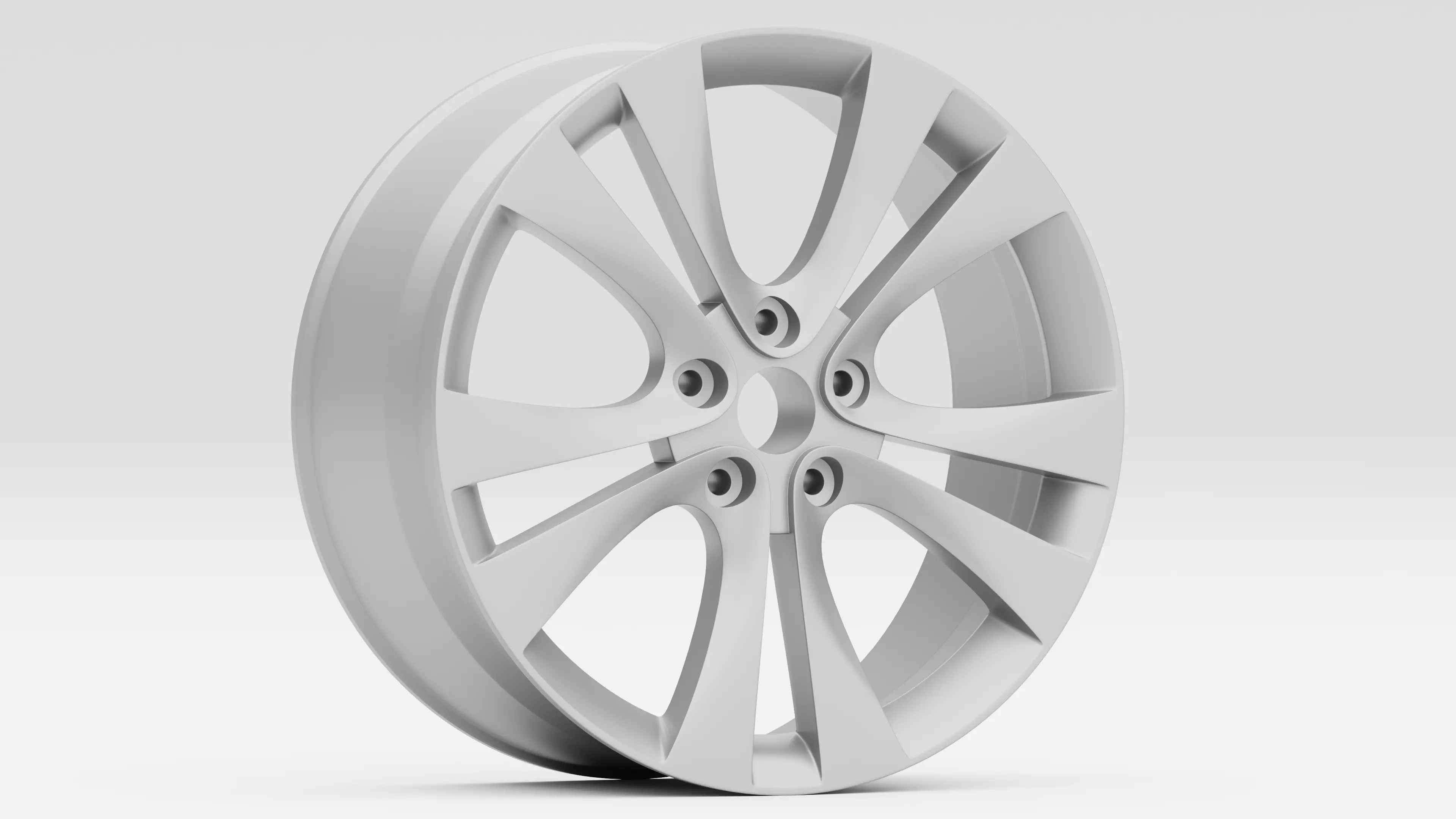 Honda CR-V 64040S Rim 3D model_0