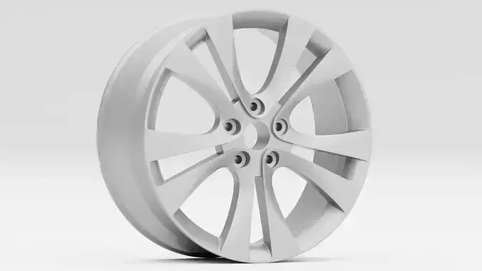 Honda CR-V 64040S Rim 3D model