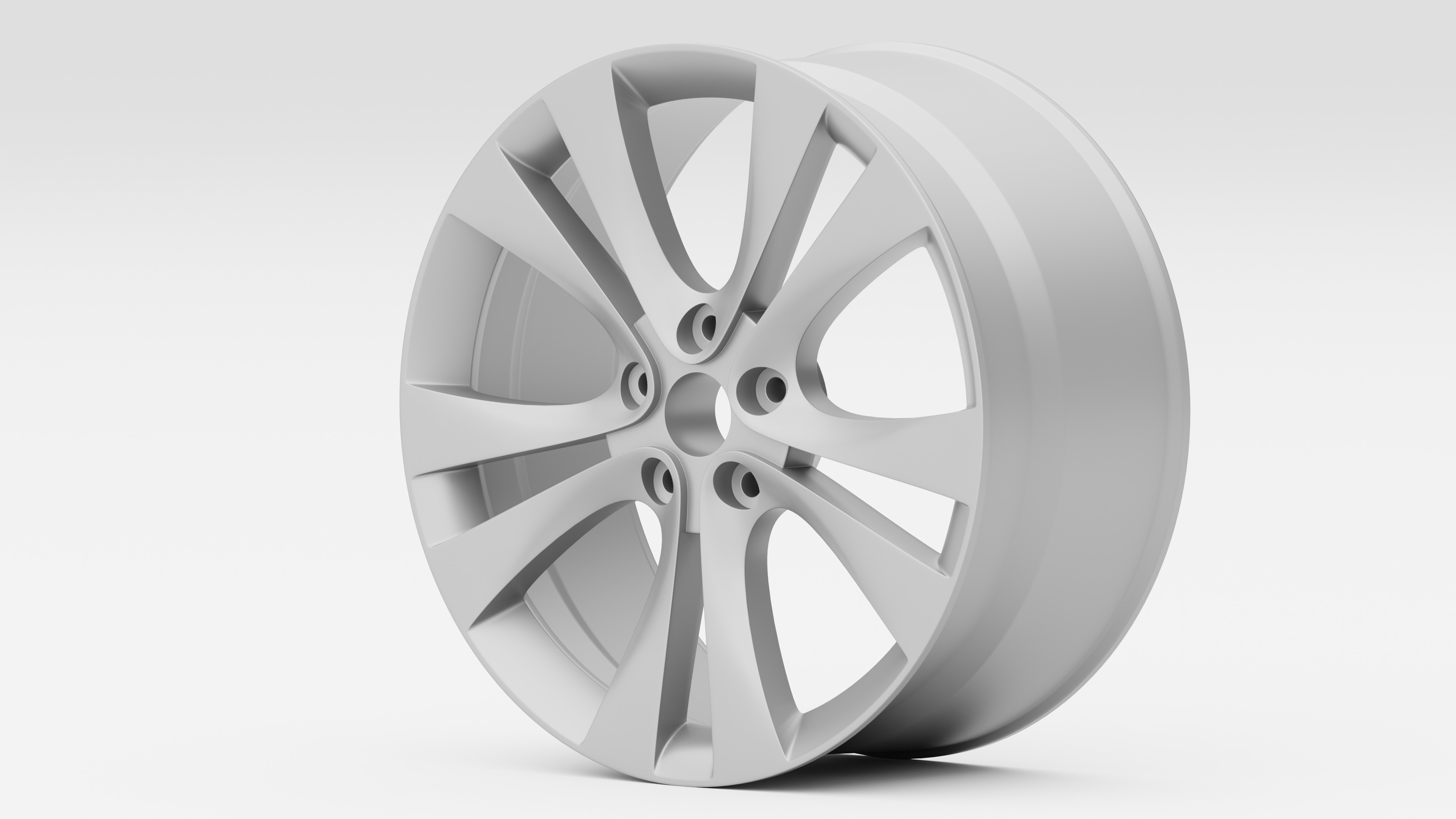 Honda CR-V 64040S Rim 3D model_2