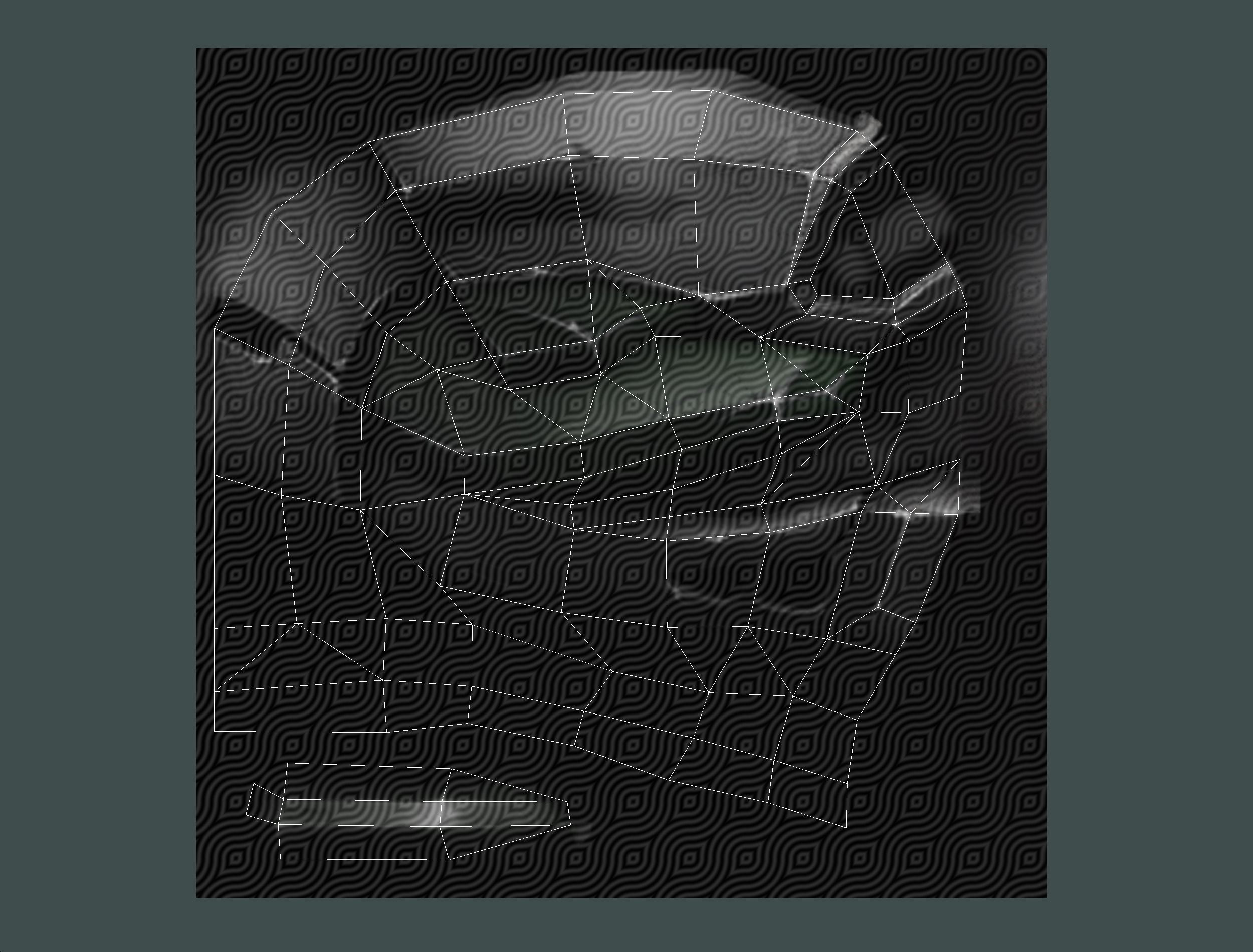 Cartoon Sci-Fi Cyborg Drone Sniper Soldier Low-poly 3D model_74