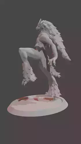 Blaziken sculpture