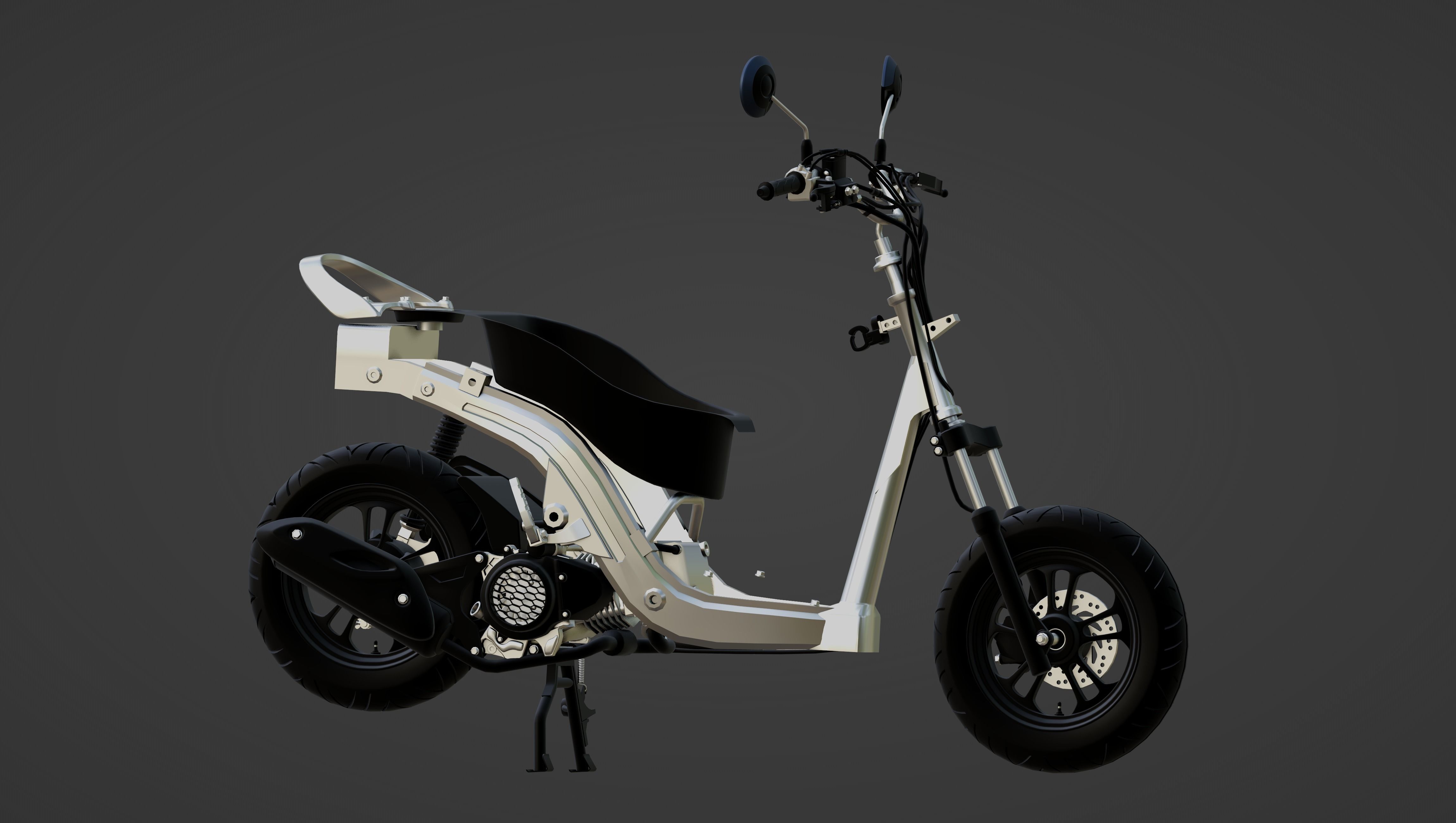 Scoopy New 2021 Low-poly 3D model_8