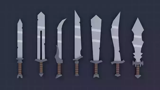 LowPolySwordCollection
