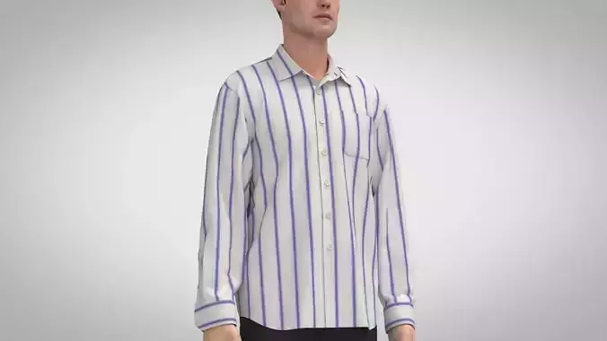 Baggy Shirt 3D model