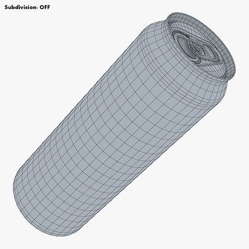 Aluminum Cans Collection volume 2 3D Model Pack 7