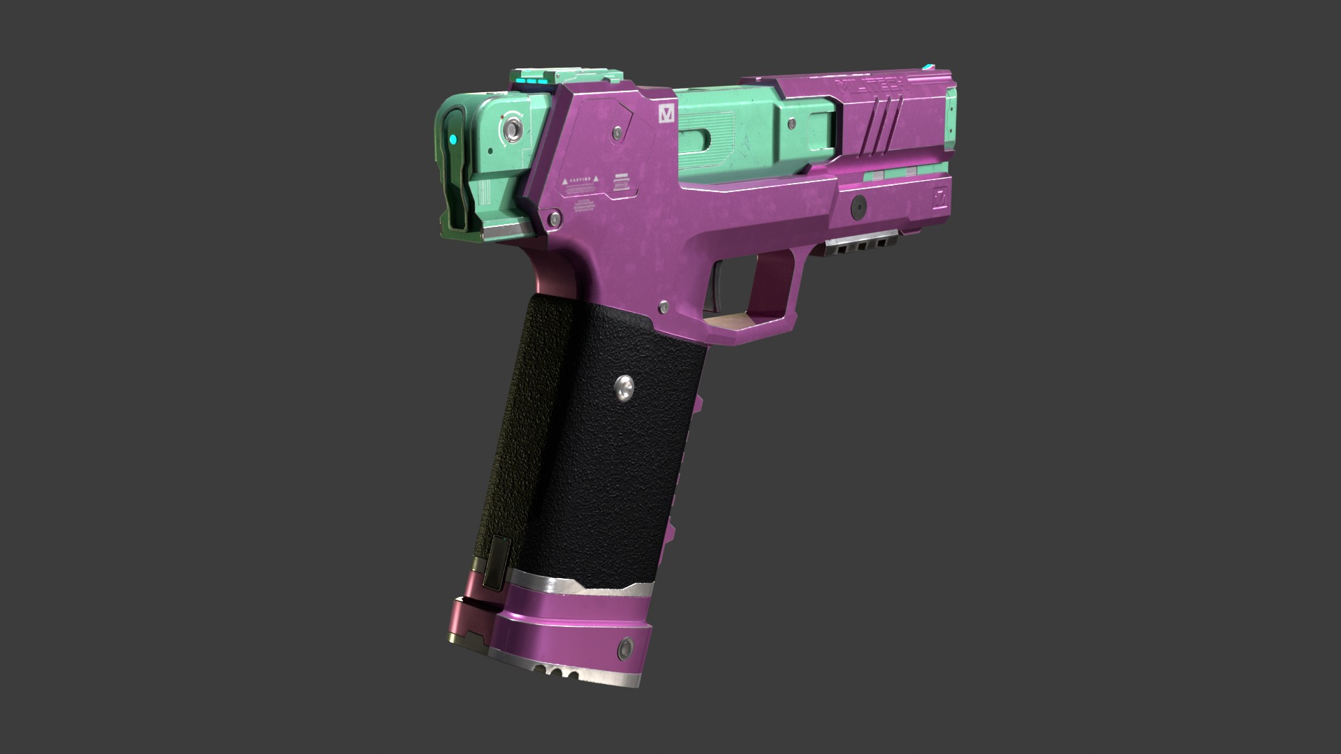 Cyberpunk 2077 - MILITECH M-76E OMAHA 3D model_3