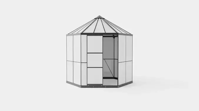 Greenhouse Hera 4500 Glass Black