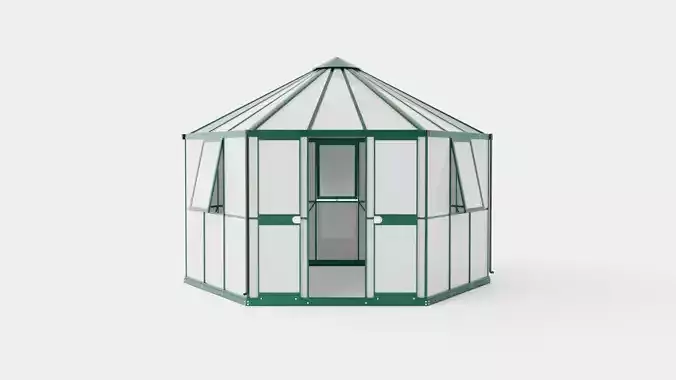 Greenhouse Hera 2 9000 Glass Green