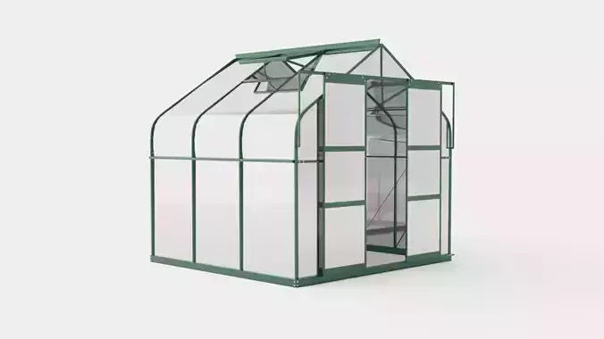 Greenhouse Diana 5000 Glass Green