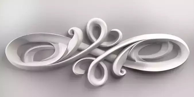 Wall decor flowers with leaves for milling CNC machines Free 3D print model