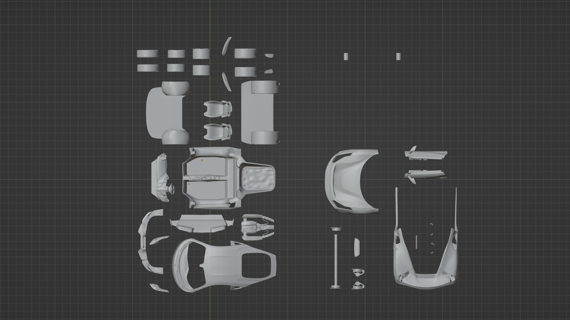 Ferrari 488 Pista 3D print model_10