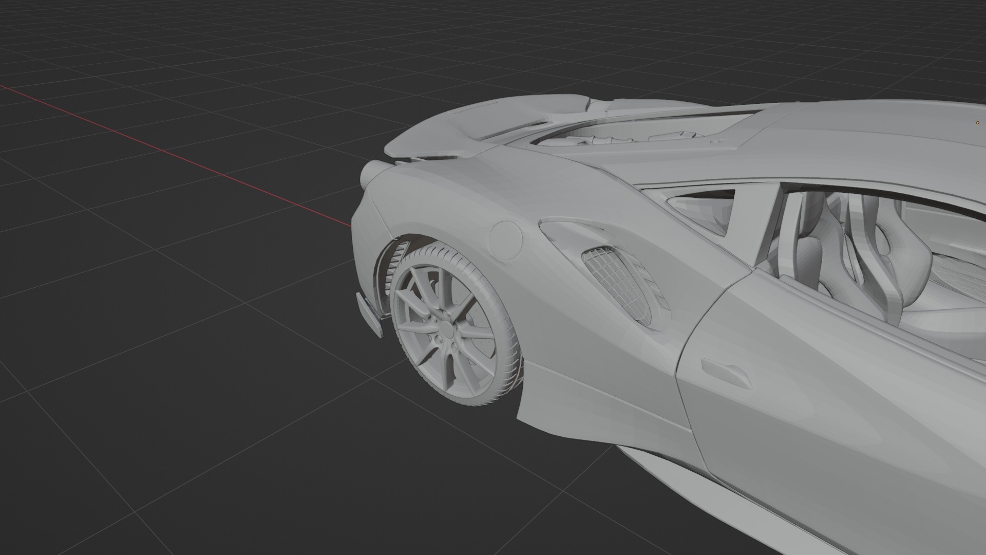 Ferrari 488 Pista 3D print model_5