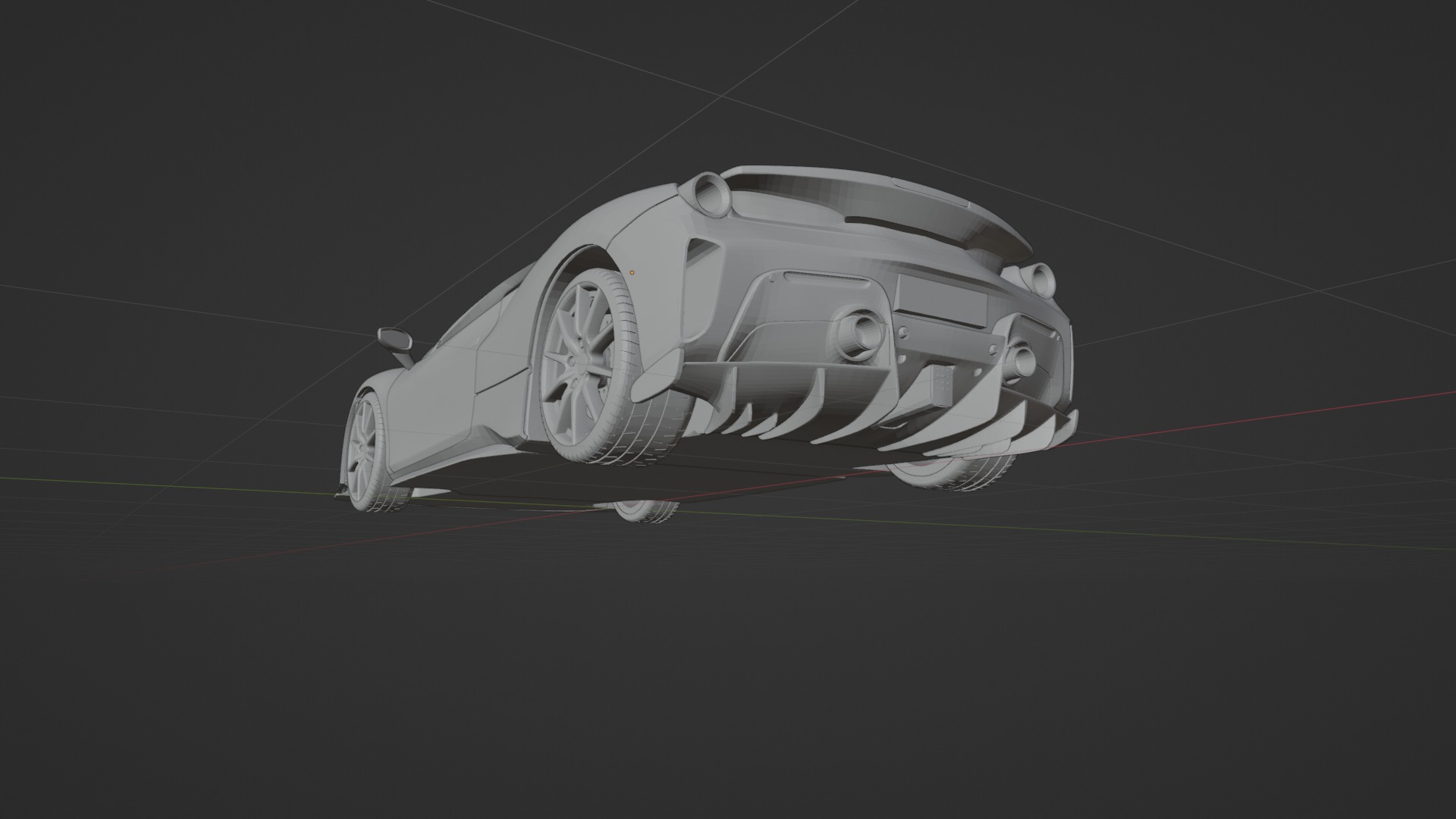 Ferrari 488 Pista 3D print model_4