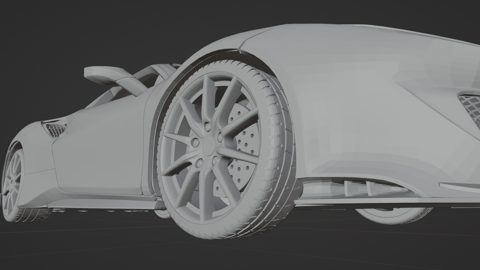 Ferrari 488 Pista 3D print model_6