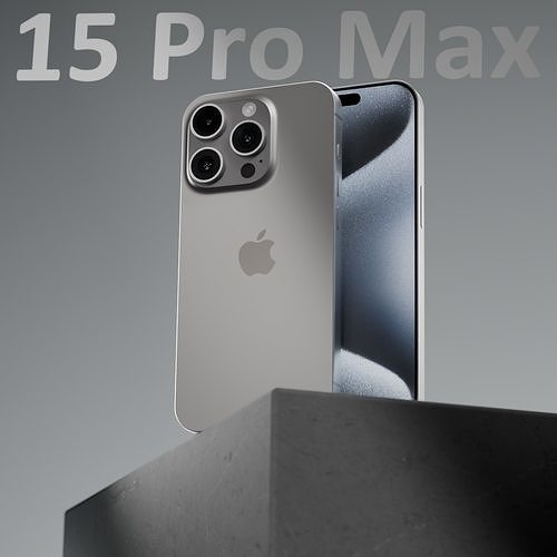 Iphone 15 Pro Max 3D model