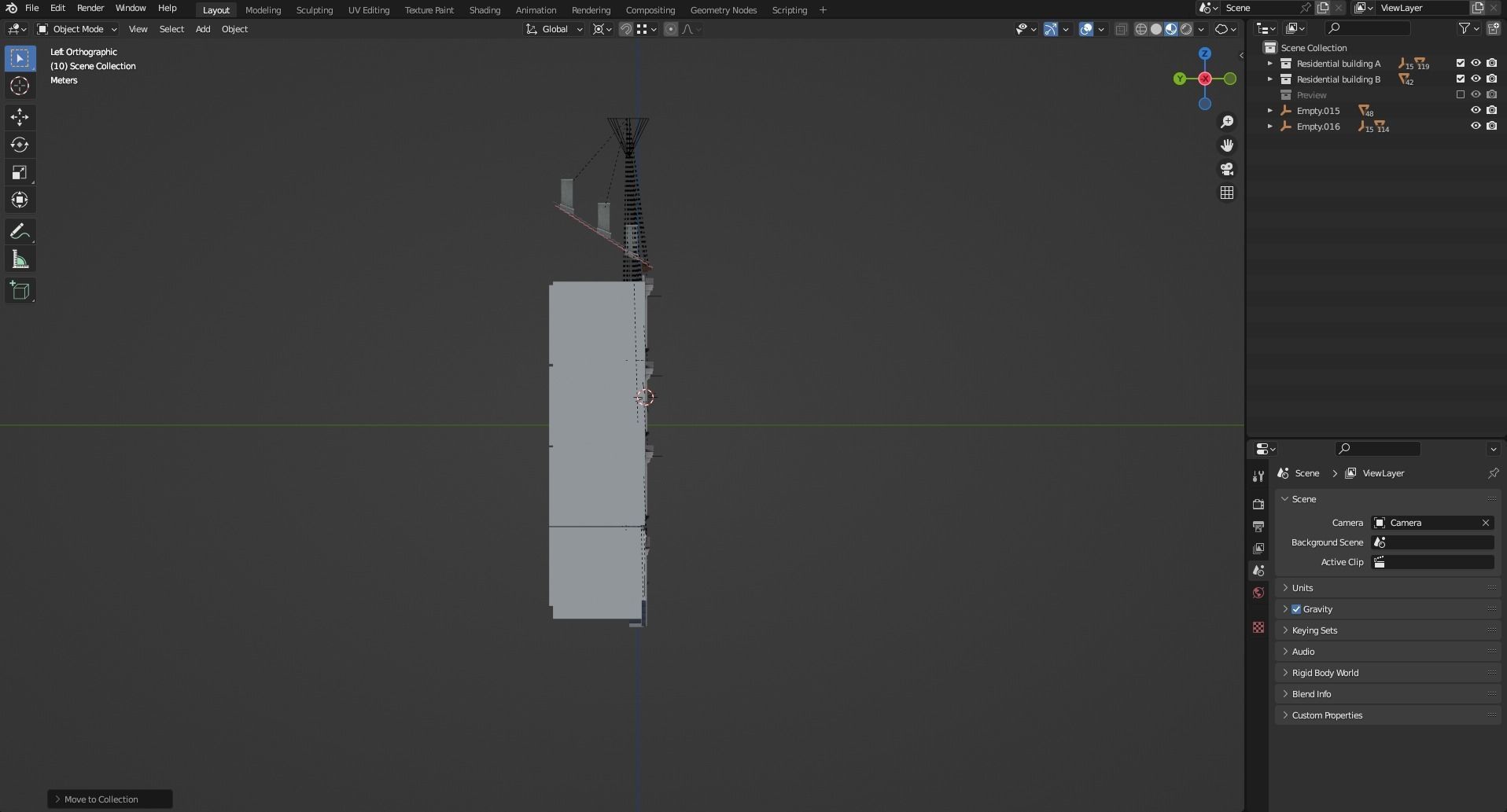 Residential building for modular usage 3D model_9