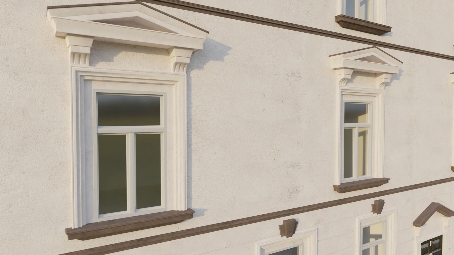 Residential building for modular usage 3D model_5