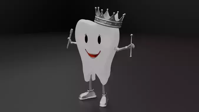 Tooth 3d model 
