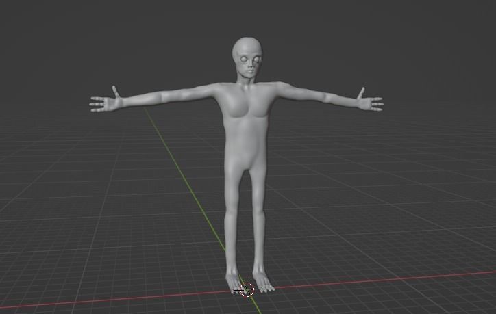 alien Free 3D model_5