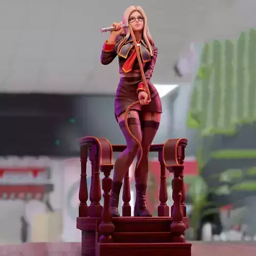 Quistis Trepe  3D Figures Ready to Print