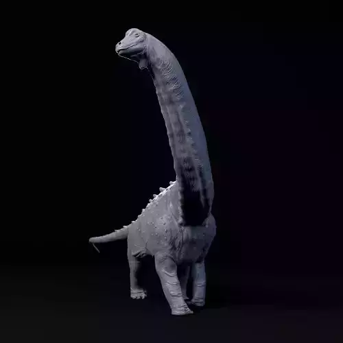 Magyarosaurus walking 1-35 scale pre-supported dinosaur sauropod 3D print model