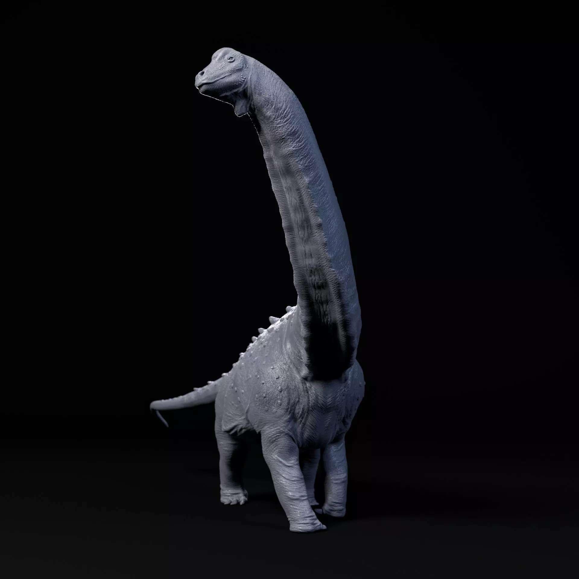 Magyarosaurus walking 1-35 scale pre-supported dinosaur sauropod 3D print model_0