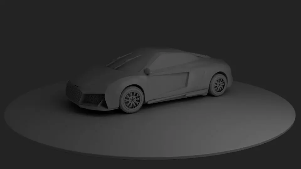Audi R8 2024 Model 3D model