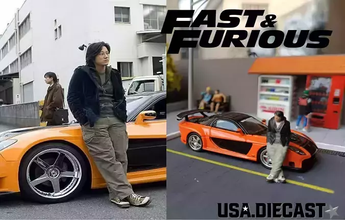 HAM FAST AND FURIOUS TOKYO DRIFT MINI FIGURE