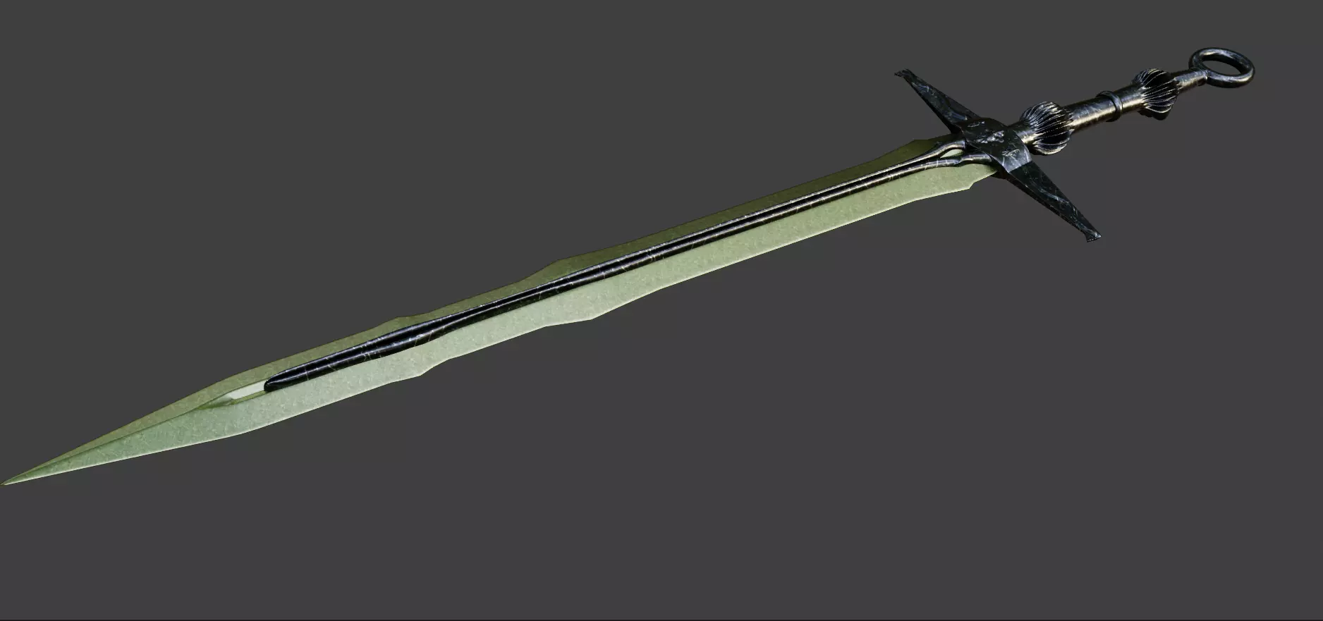 Viridian Shadowblade-3D Model 3D model_0