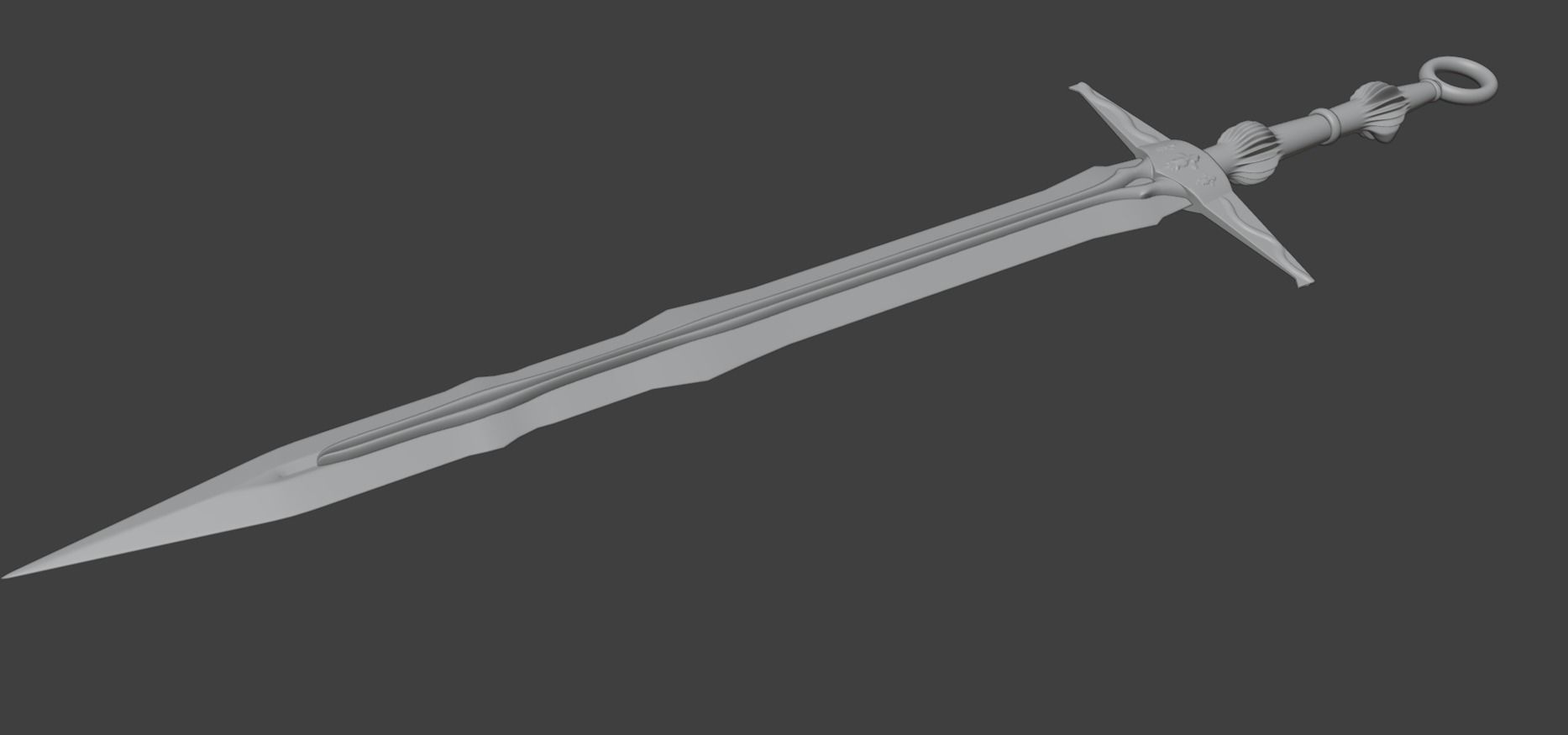 Viridian Shadowblade-3D Model 3D model_4