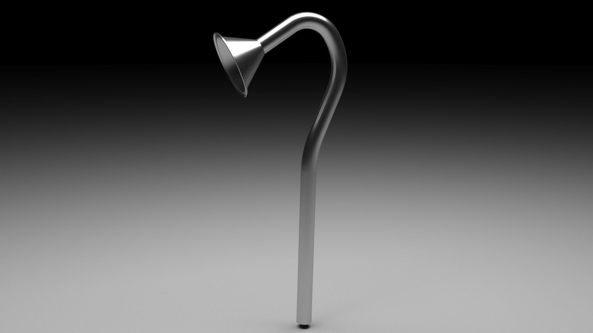Speaking Pipe 3D model_2
