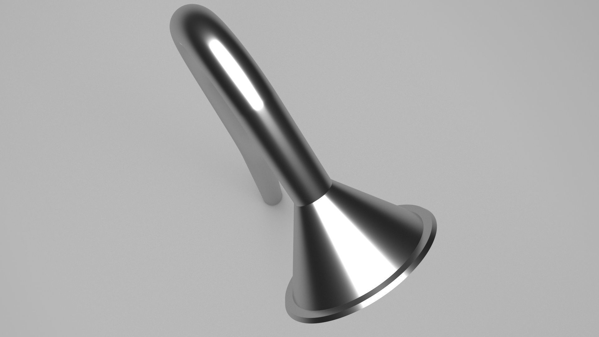 Speaking Pipe 3D model_1