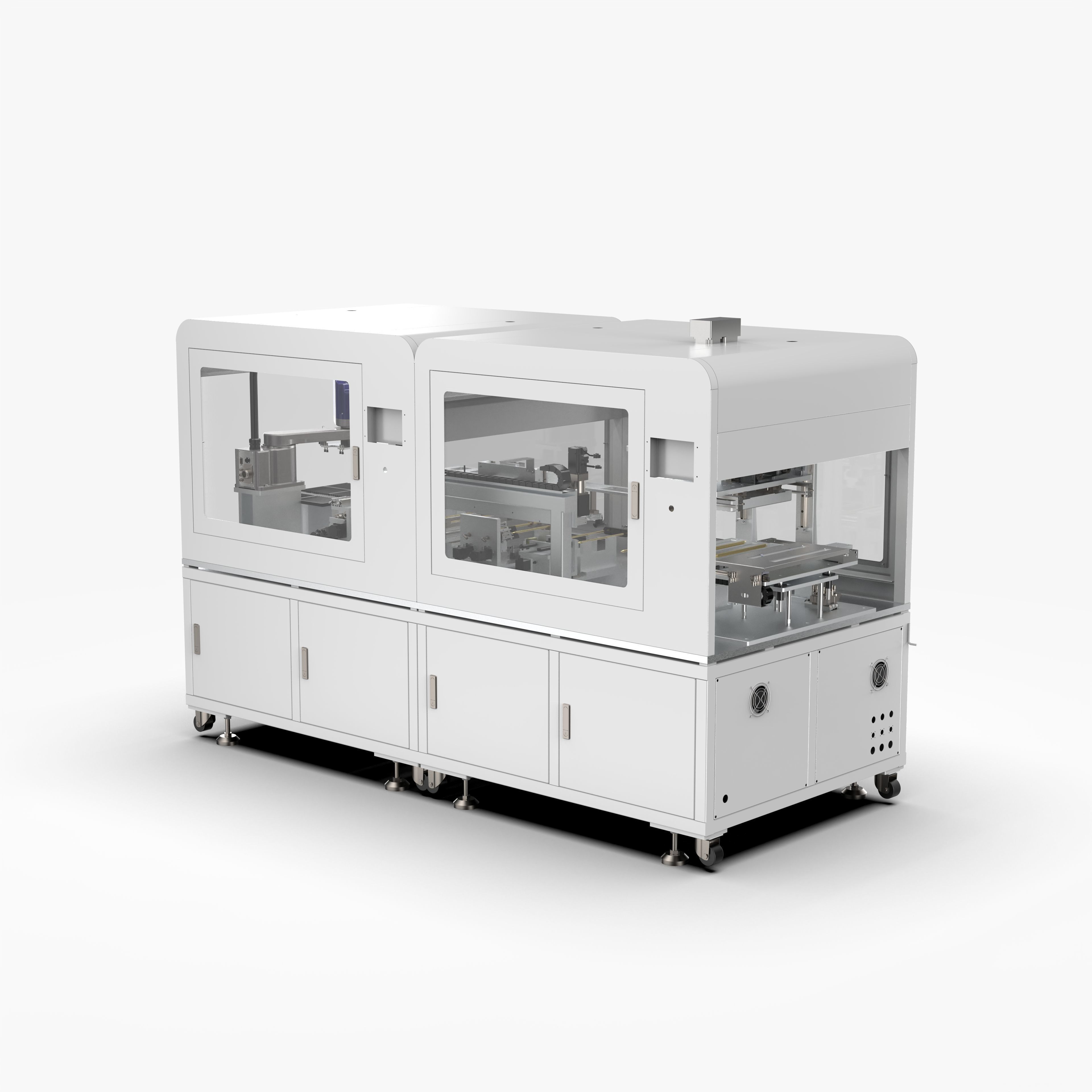 Automatic Copper Tube Full Circle Detection and Oiling Machine 3D model_6