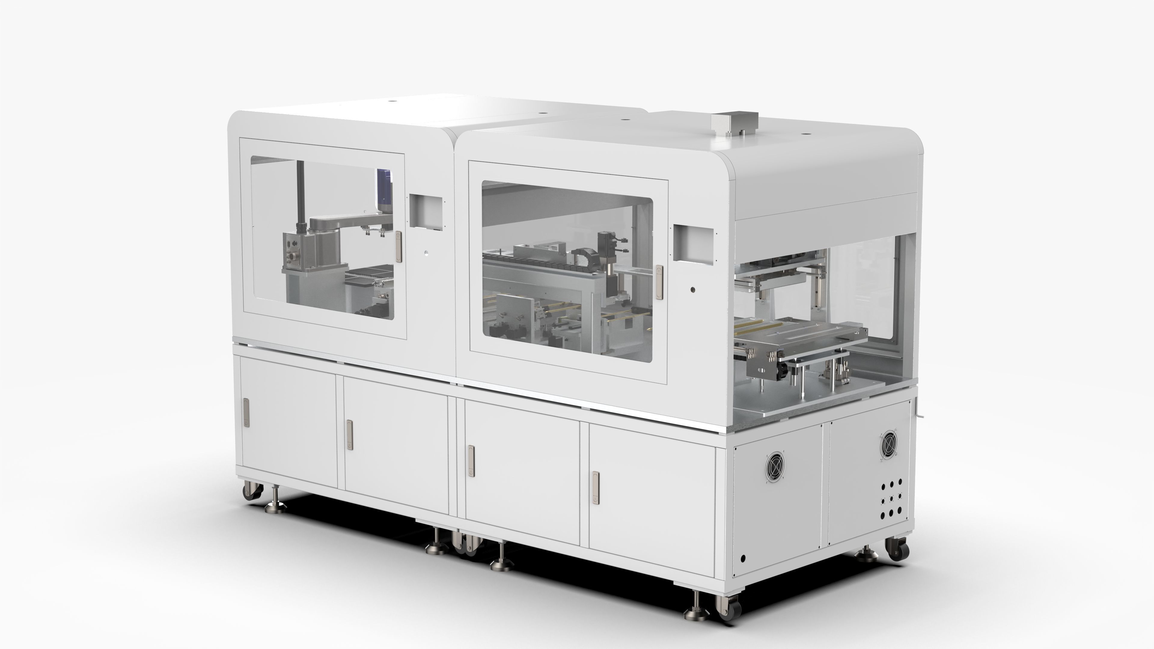 Automatic Copper Tube Full Circle Detection and Oiling Machine 3D model_13