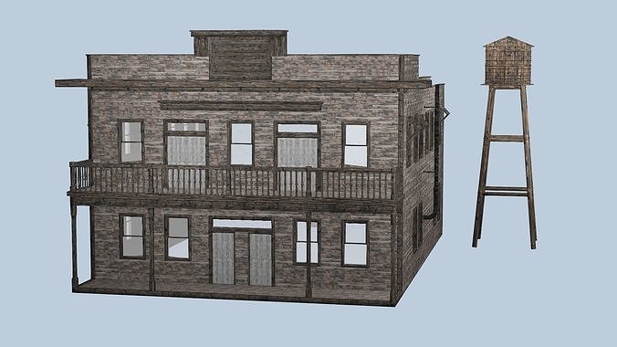 Medieval Fantasy House - 06 Low Poly 3D model 3D model