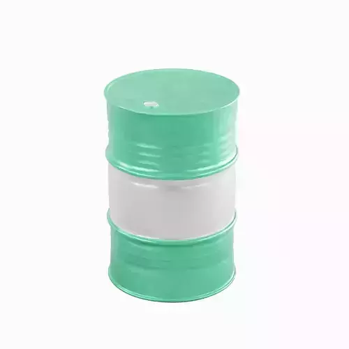 Steel Barrel 02 3D model