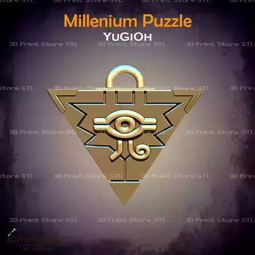 Millennium Puzzle Cosplay Yugioh - STL File 3D print model
