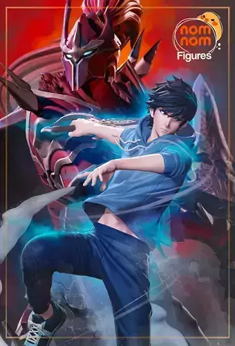 Sung Jin Woo from Solo Leveling 3D print model