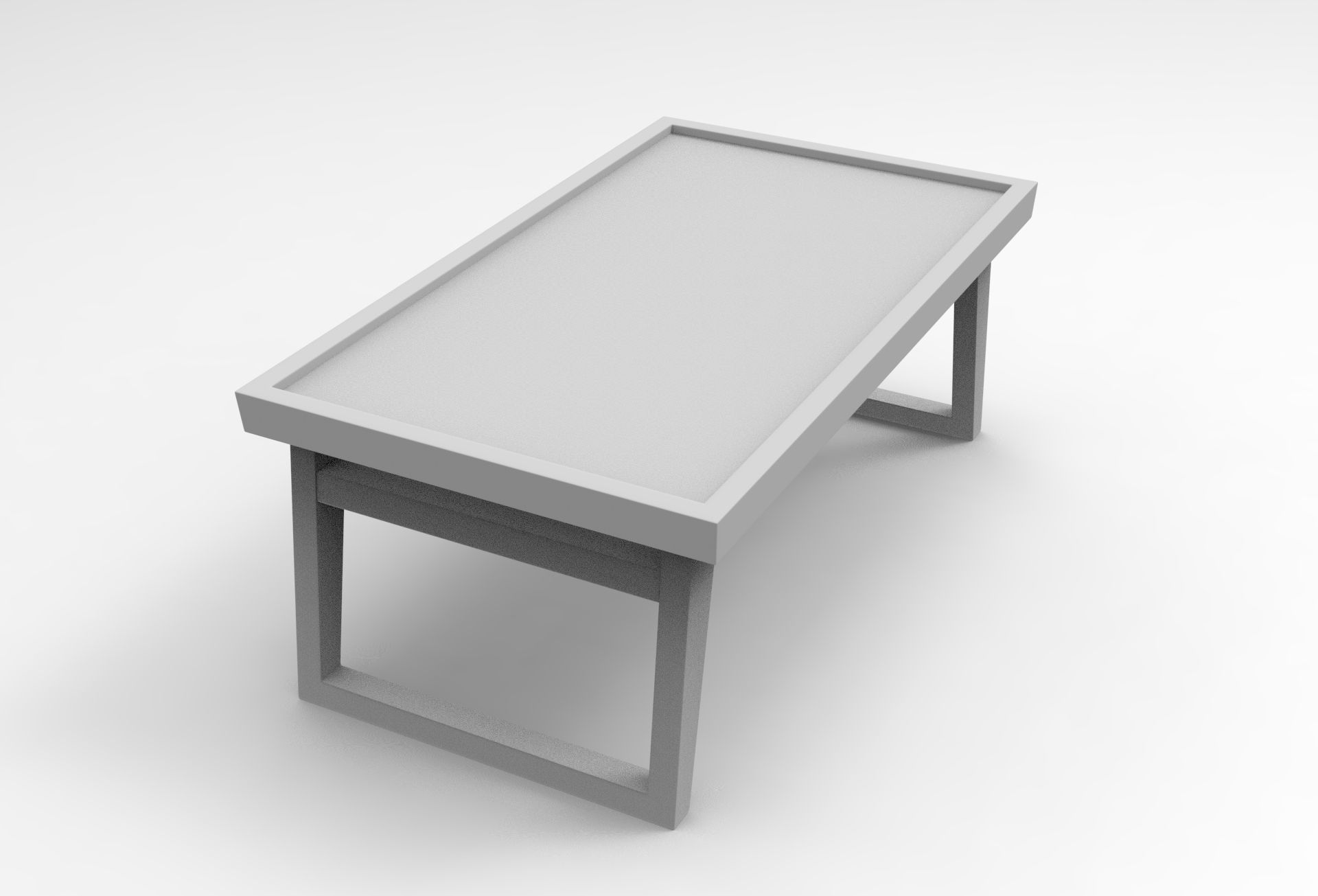 Sire Tray Low-poly 3D model_7