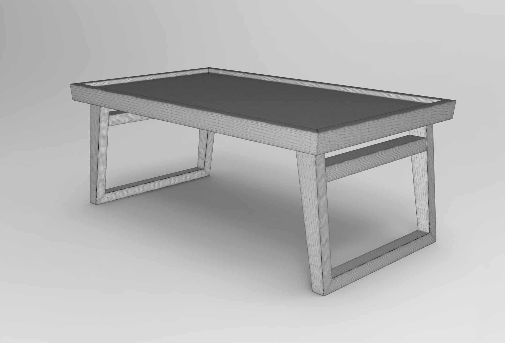 Sire Tray Low-poly 3D model_6