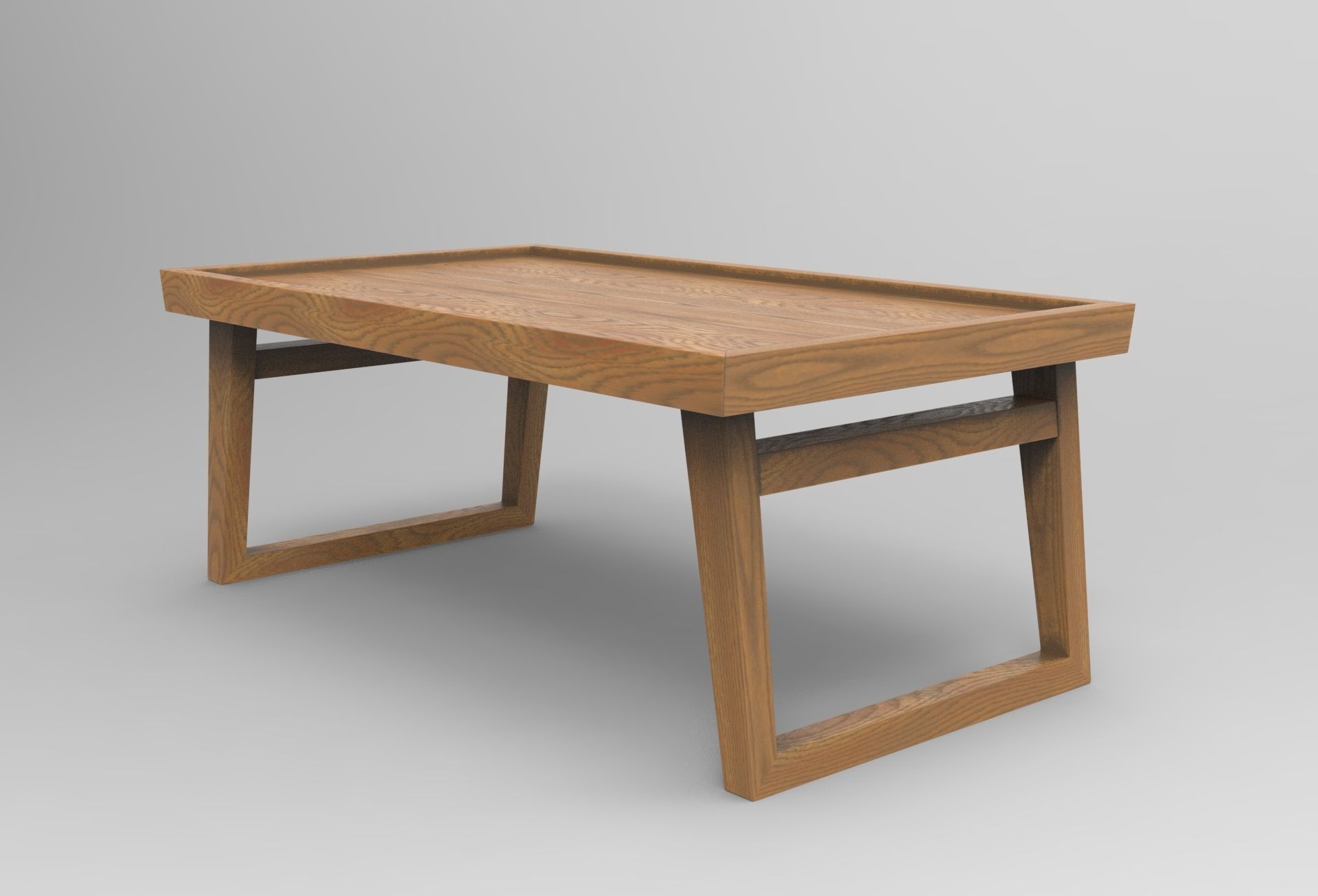 Sire Tray Low-poly 3D model_1