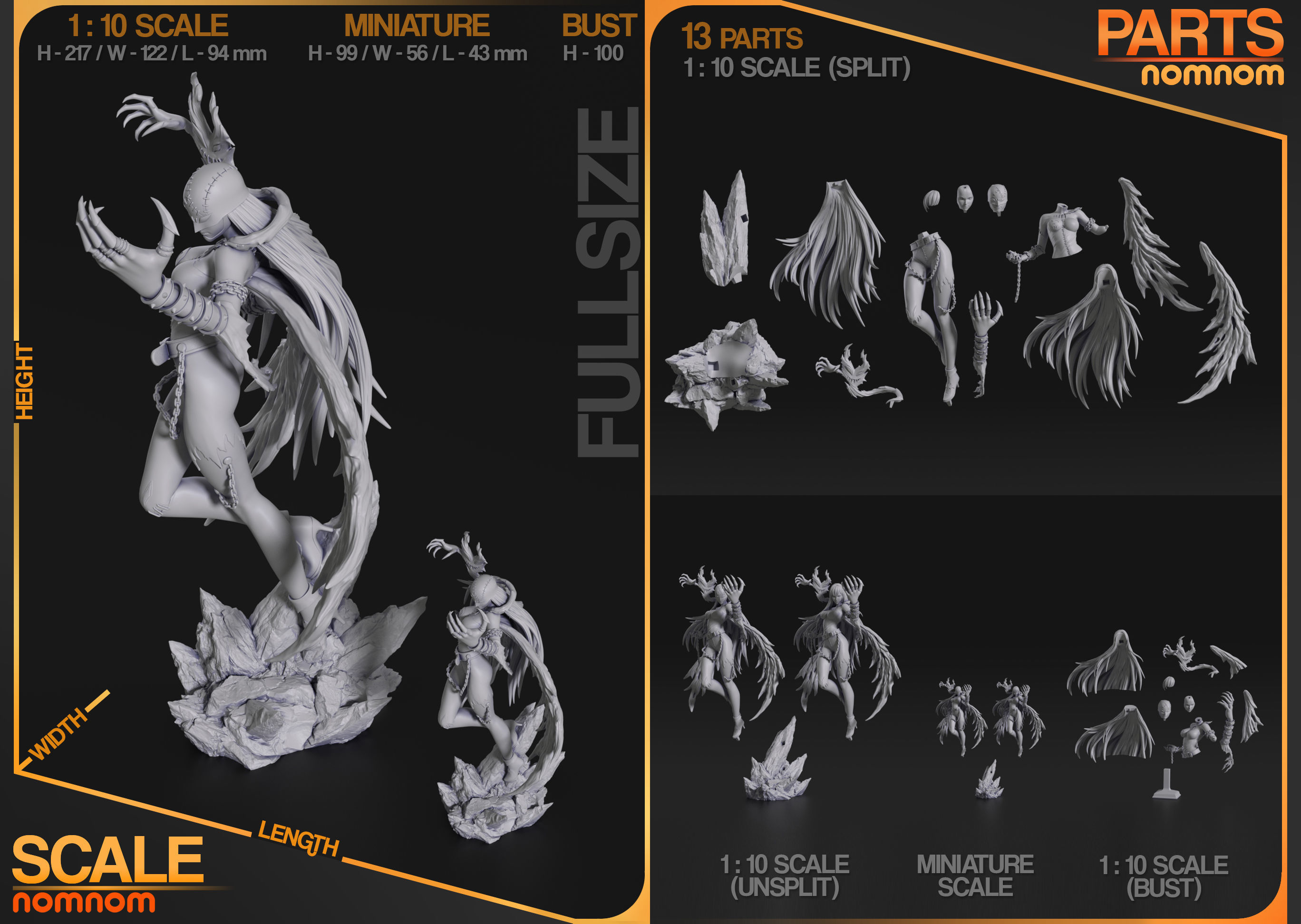 Lady Devimon from Digimon 3D print model_6