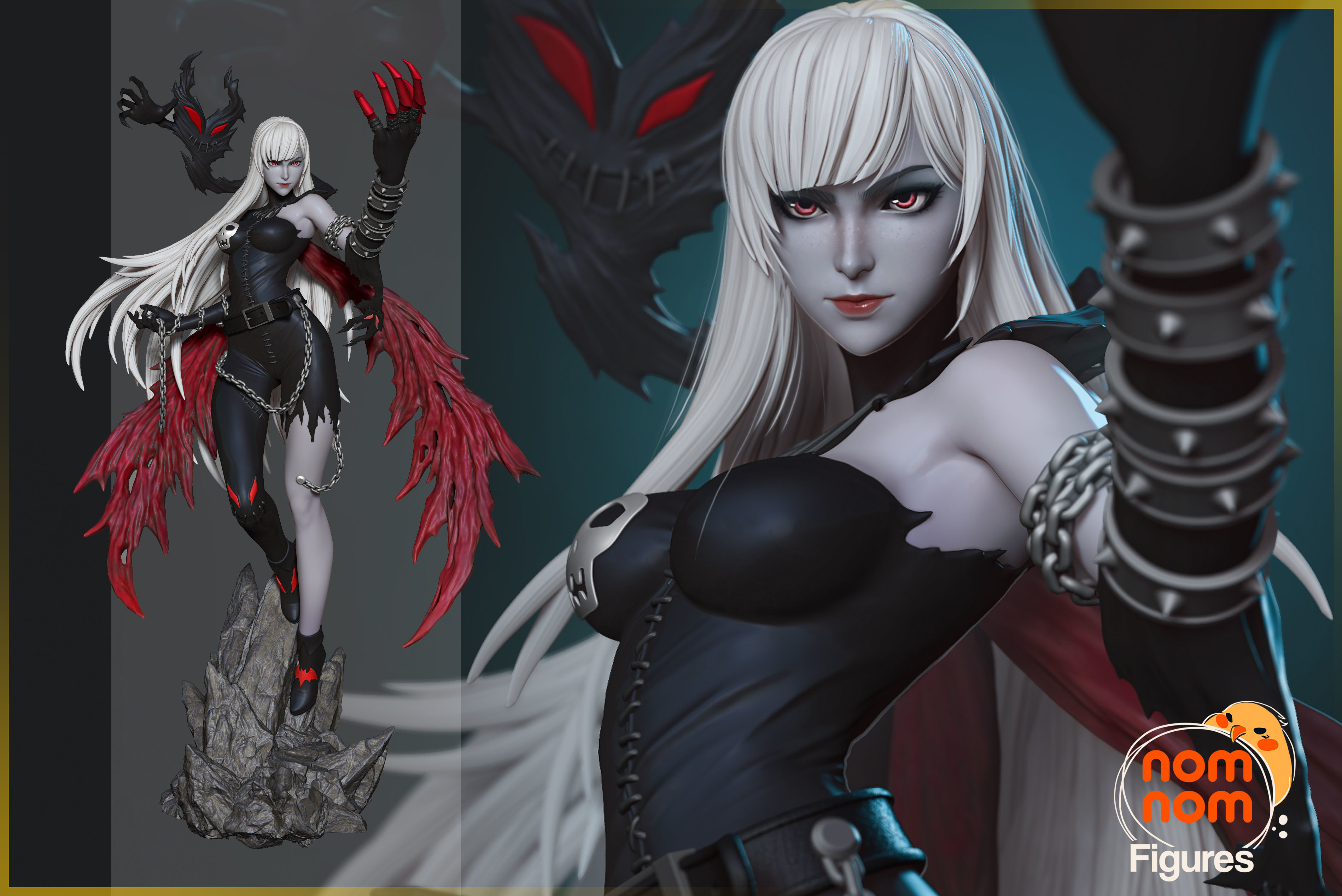 Lady Devimon from Digimon 3D print model_3