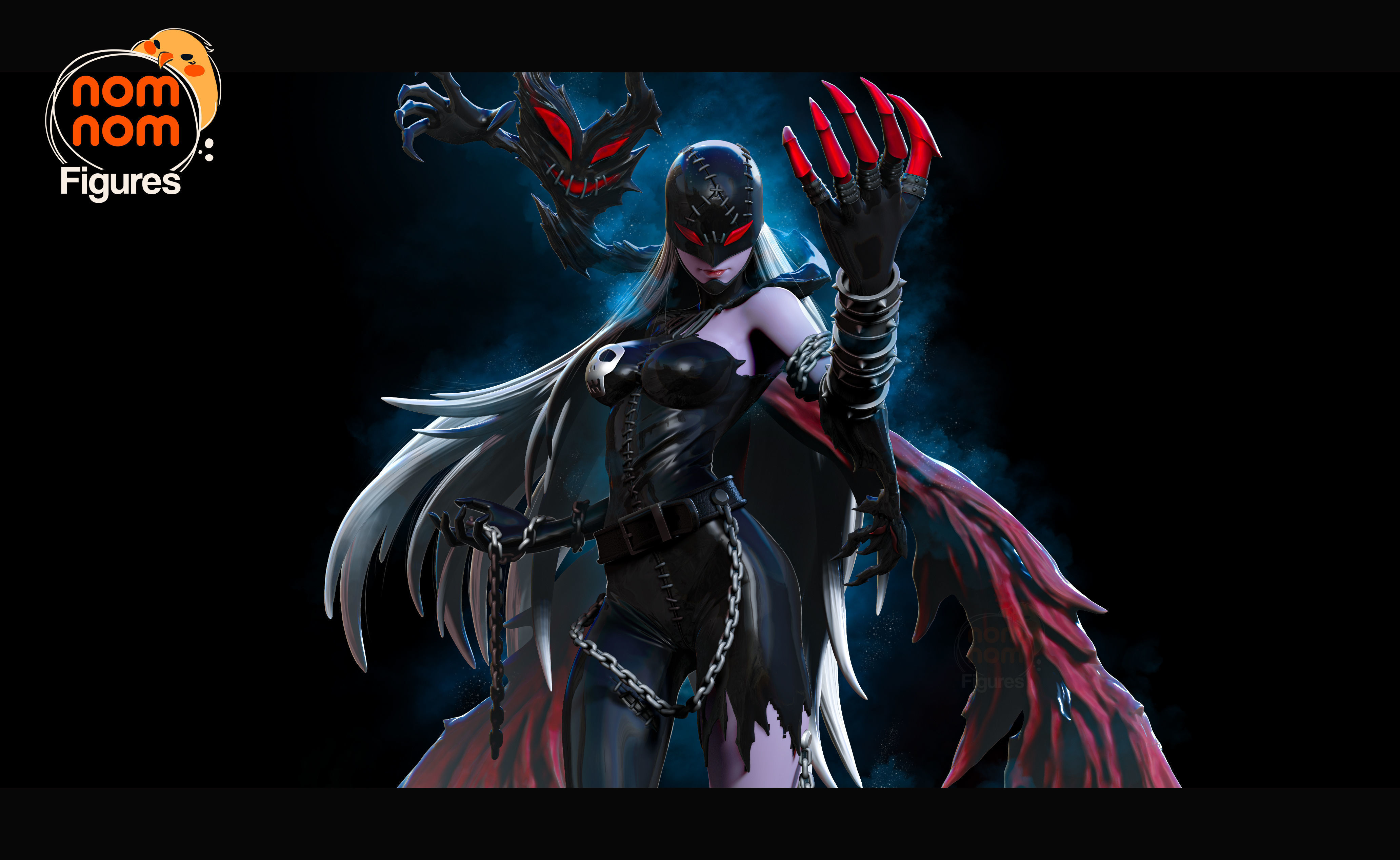 Lady Devimon from Digimon 3D print model_1