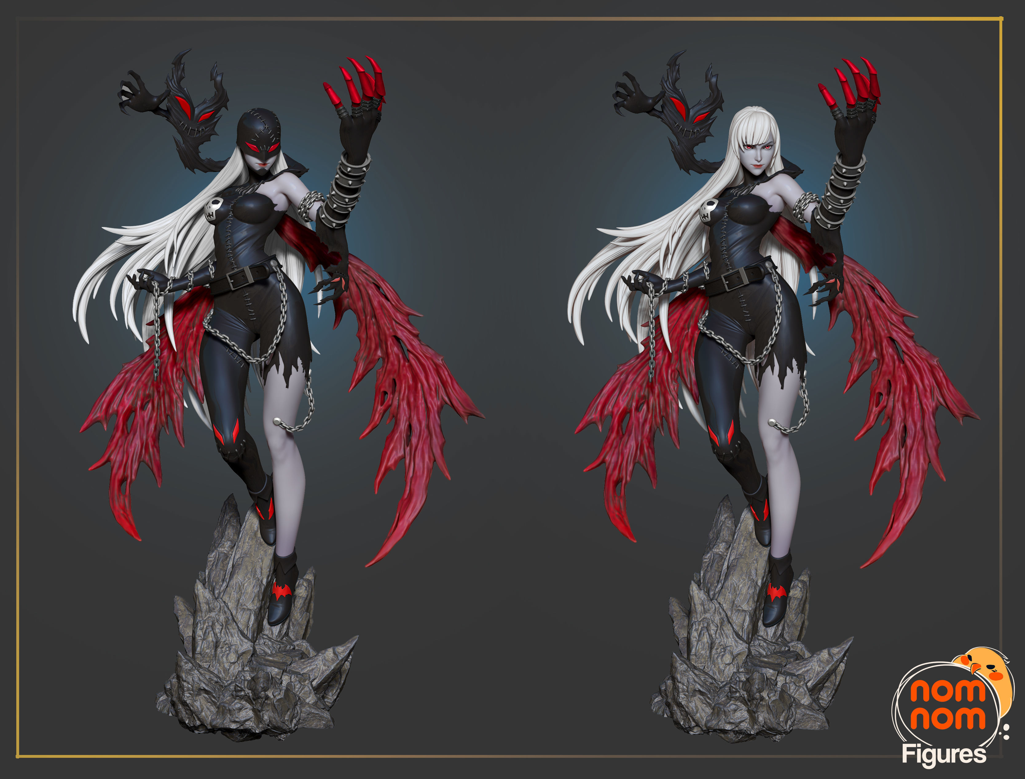 Lady Devimon from Digimon 3D print model_2