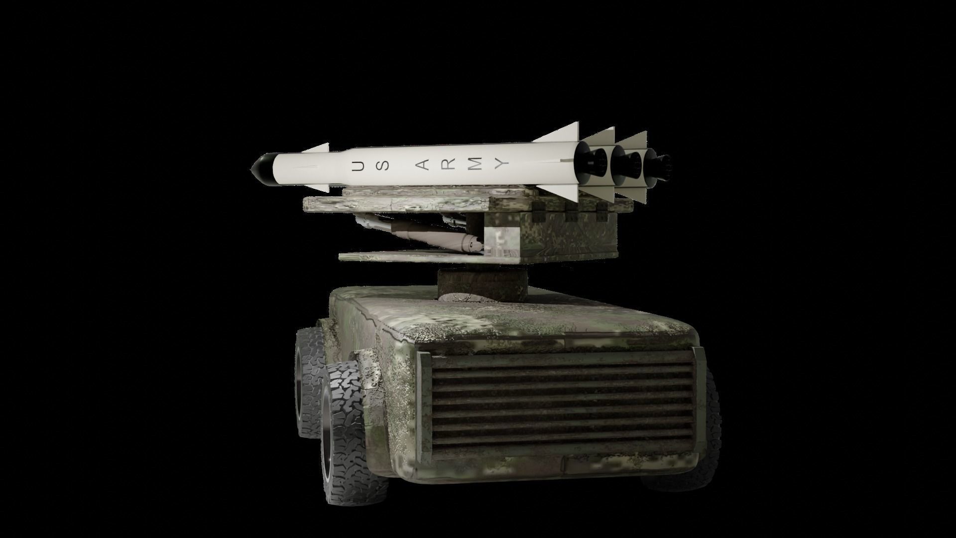 Rocket Launcher 3D model_5