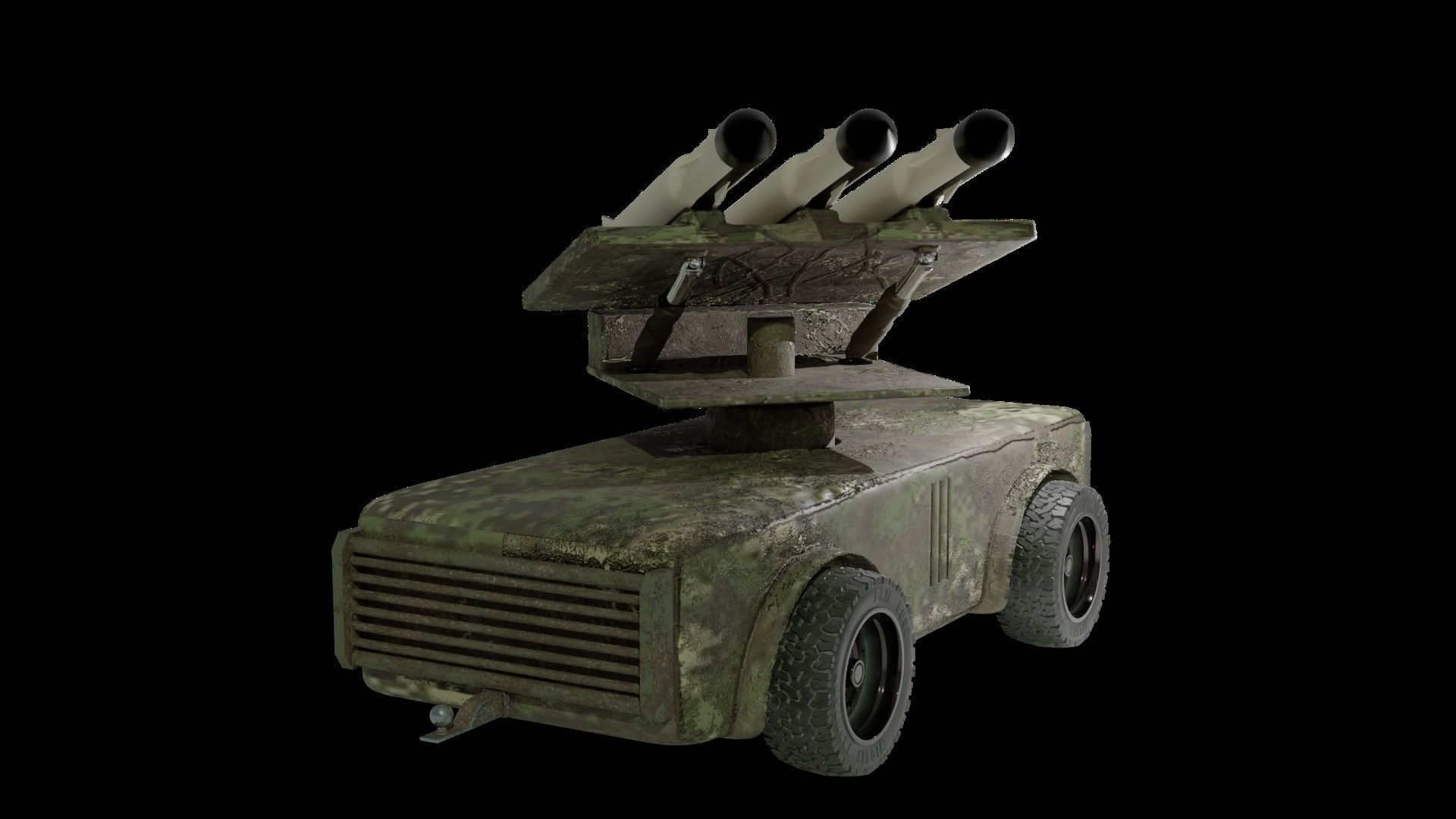 Rocket Launcher 3D model_3