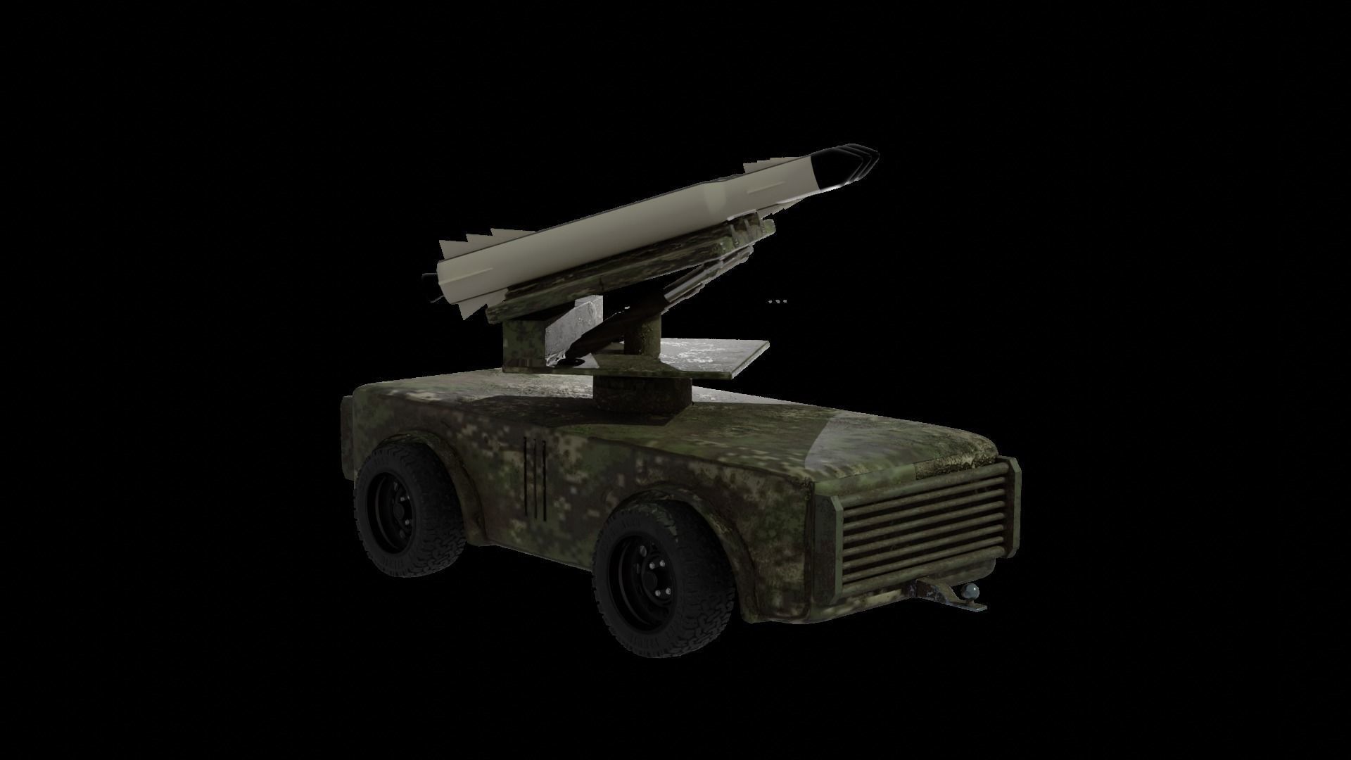 Rocket Launcher 3D model_7
