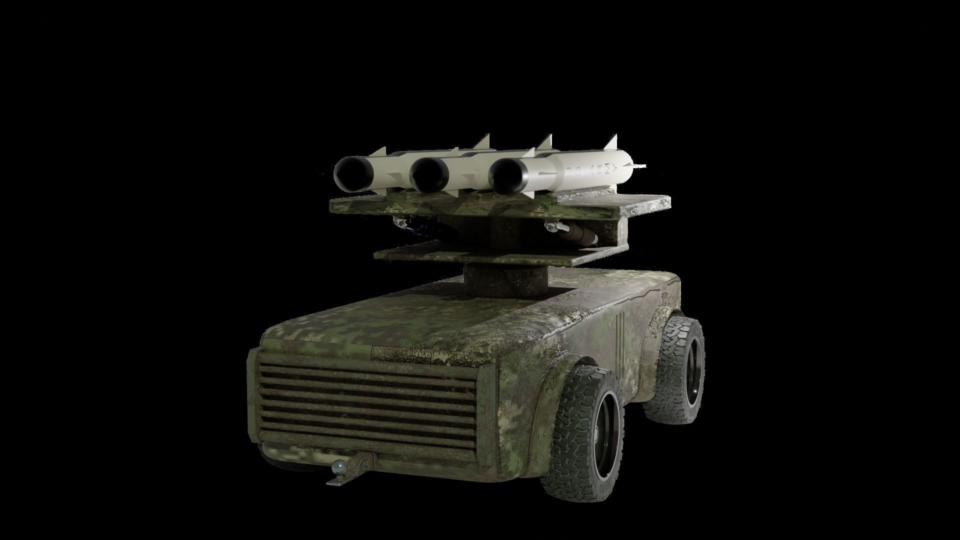 Rocket Launcher 3D model_2