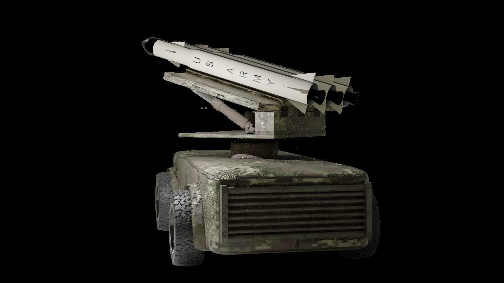 Rocket Launcher 3D model_4